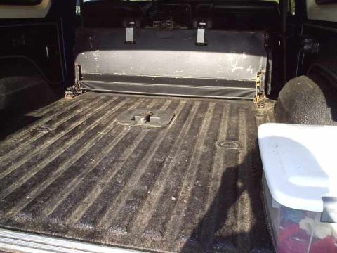 1978 Ford Bronco - A year later. I only hosed it out and didn't scrub it with a brush.