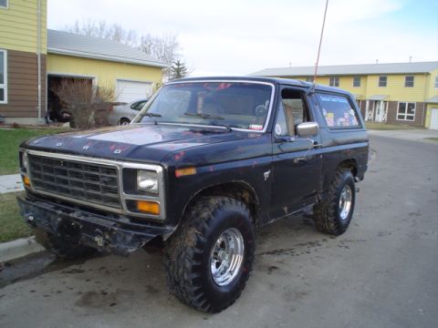 1981 Ford Bronco - drivers side
