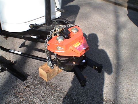 2004 Ford Excursion - The worlds best hitch, Hensley Arrow, hooks the two together for sway-free towing.