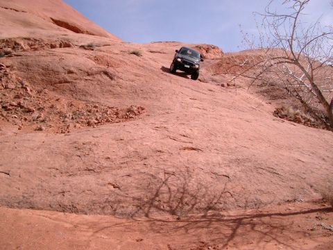 1996 Ford Bronco - Looking back up the same fin.