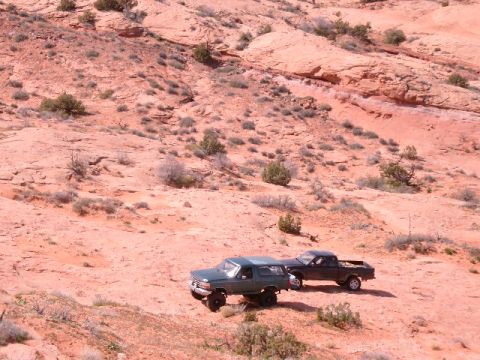 1996 Ford Bronco - Lunch stop.
