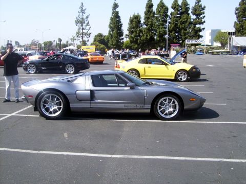2002 Ford Mustang - Another shot of the GT with the GT.