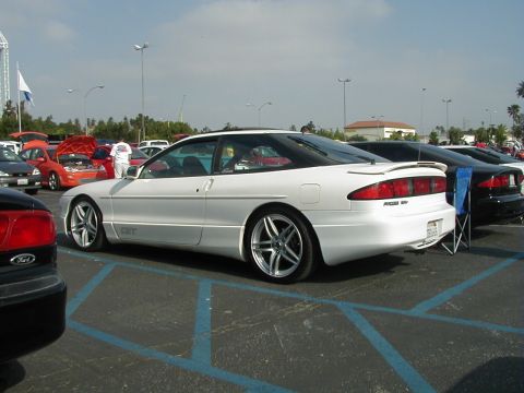 1993 Ford Probe - White 1993 Ford Probe GT at a car show.