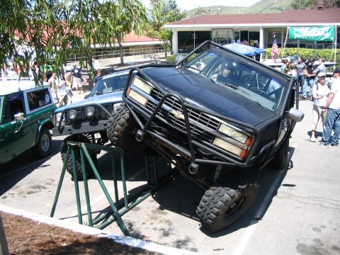 1993 Toyota 4Runner - chad's Chevy on the ramp...