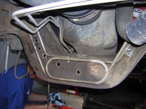 1995 Ford Bronco - Engine Crossmember- still deciding whether to remove, trim, or leave alone