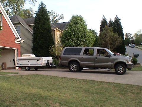 2004 Ford Excursion - Do you think I can pull it? Maybe a little overkill in the towing department :D