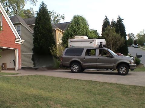 2004 Ford Excursion - Maybe I should keep the popup and convert it like this!