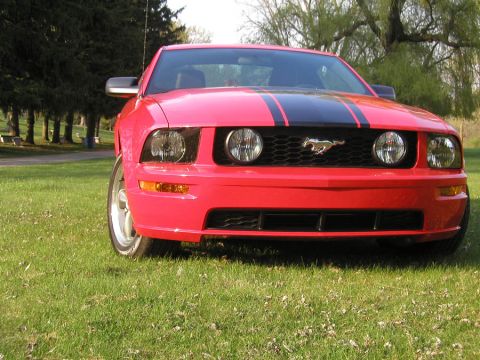 2005 Ford Mustang - stripes