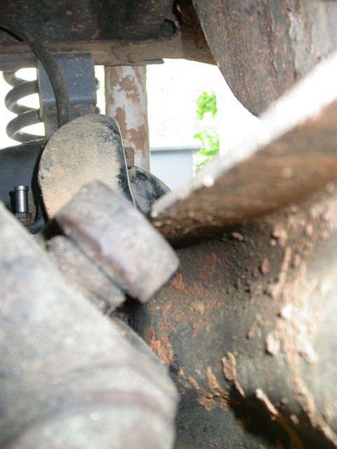 1990 Ford Bronco - D50 slip shaft knuckle to TTB interference