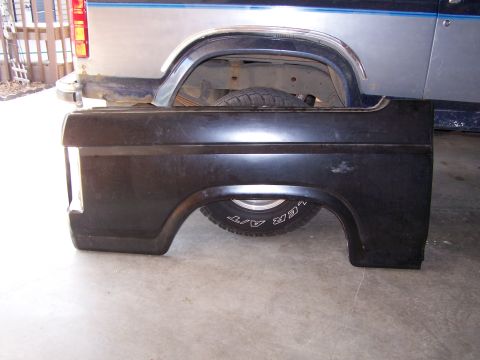 1986 Ford Bronco - New Passenger-side fender