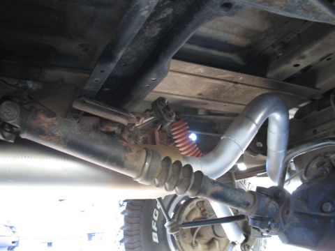 1991 Ford Bronco - 3" Flowmaster tailpipe kit worked perfectly