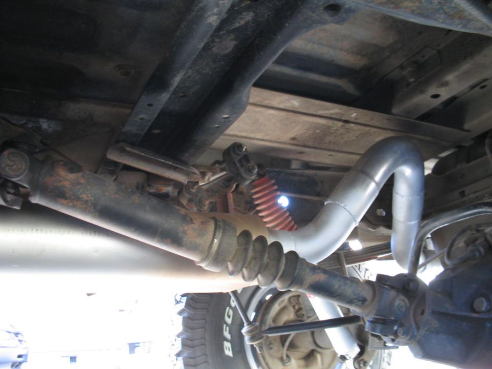 3" Flowmaster tailpipe kit worked perfectly