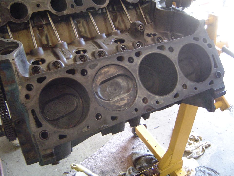 Got the drivers side head off.