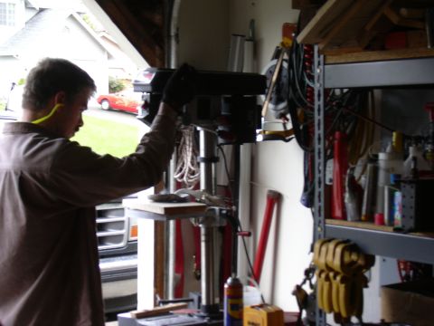 1991 Ford Bronco - A little drill press action