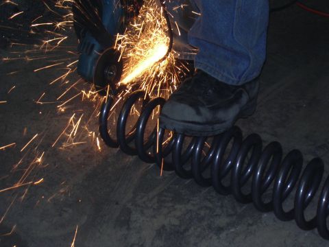 1991 Ford Bronco - The cool thing about these springs is you can make adjustments if necessary