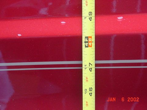 2002 Ford Excursion - Front Height Dim.