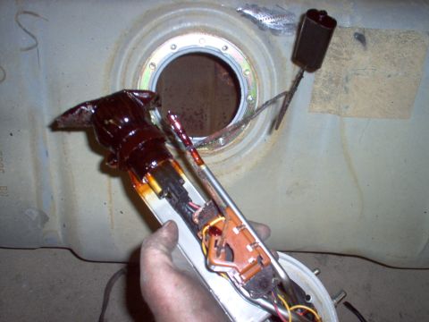 1994 Ford Crown Victoria - The pump looked like it had been dipped in molasses, and all the rubber in the tank was soft & swollen. GO TO THE NEXT PIC... See also: [ur…