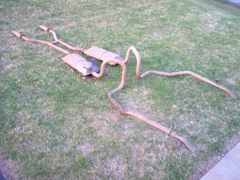 1994 Ford Crown Victoria - SOLD Dual Exhaust from 98 P71. Fits ONLY Watts-link rear suspension (98-up). I can try to disassemble & crate it for shipment, but I am sel…