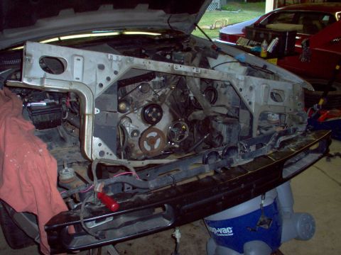 1994 Ford Crown Victoria - Core support from '94 P73. No dents or repairs. Exchanged during engine swap. Radiator, fan, & shroud also available.