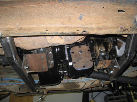 1981 Ford Bronco - View of the whole assembly.