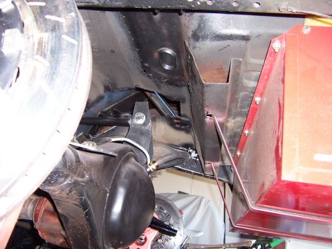 1971 Ford Mustang - Pre watts mounting
