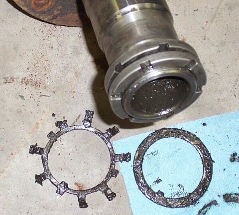 1986 Ford Ranger - locknut pieces