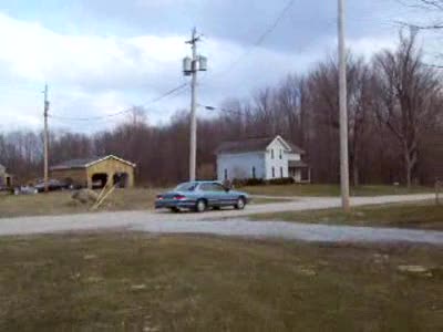 1992 Ford Crown Victoria - burnout with stight piped duals