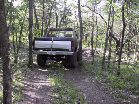 1983 Ford Bronco - tight fit...