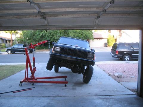 1994 Jeep Cherokee “pig dog”