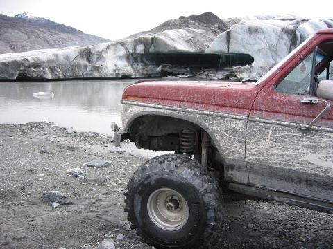 1985 Ford Bronco - Bronco Still Posing.. I just like this picture.