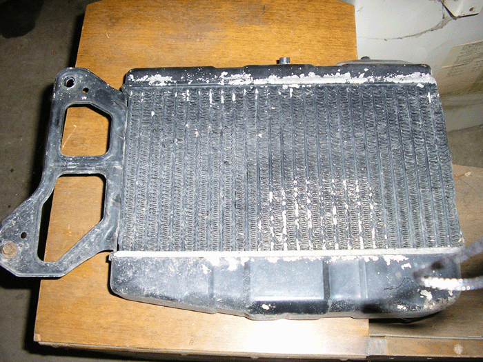 Radiator part