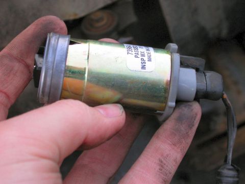 1990 Ford Bronco - Use the connection you removed from the old pump to test the new one before you put it all back together.