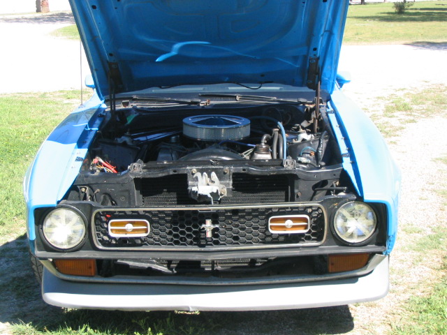 1972 Ford Mustang “the blue car (sold)”