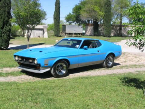 1972 Ford Mustang - I like the clean look with no bumper