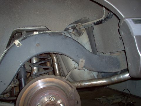 1994 Ford Crown Victoria - This is the new tank, filler neck, tank-to-neck O-ring, & the new tailpipe.