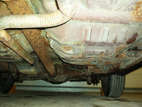 1992 Mercury Grand Marquis - February 27, 2005 (Exhaust & Driveshaft)