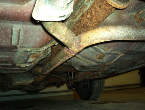 1992 Mercury Grand Marquis - February 27, 2005 (Exhaust & Driveshaft)