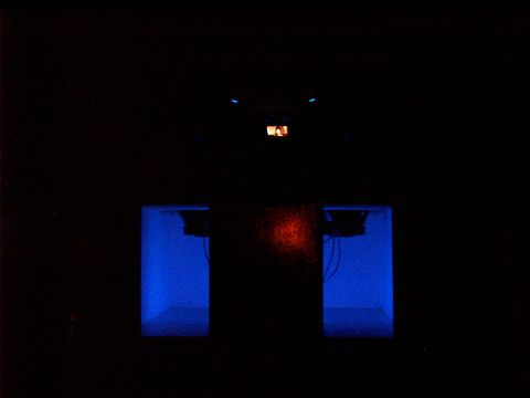 2000 Ford Excursion - neon in the sub box