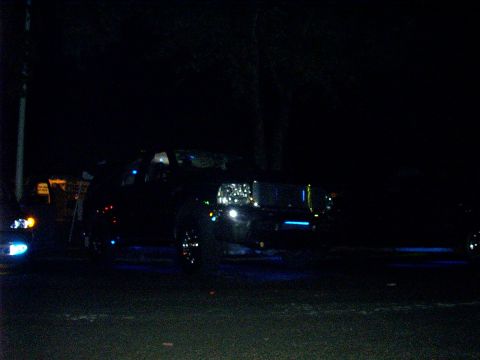 2000 Ford Excursion - another neon shot