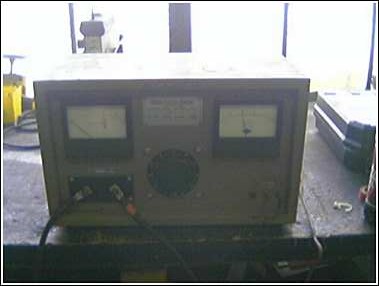 1993 Ford Bronco - A gauge with two analog meters and a central fan is visible.