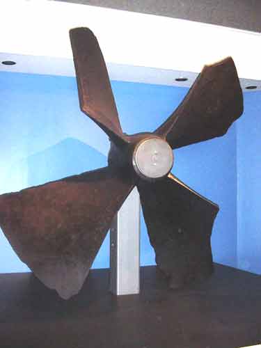 1988 Ford Bronco - A propeller is displayed, not a 1988 Ford Bronco.