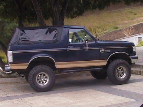 Soft Top/No Top - 1991 Ford Bronco