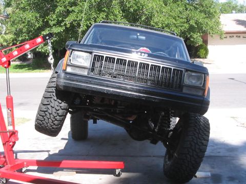 1994 Jeep Cherokee “pig dog”