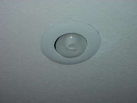 1998 Ford Crown Victoria - Here is a picture of the CF flood off, notice the spiral bulb that is incased in the thin flood glass.