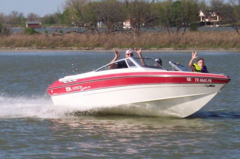 1990 Larson SEi 180 Ski Fish I/O “Honey's Horror”