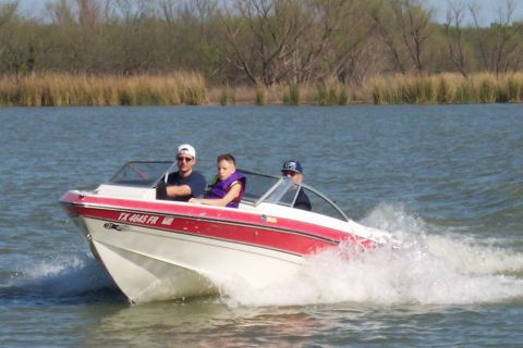 1990 Larson SEi 180 Ski Fish I/O photo