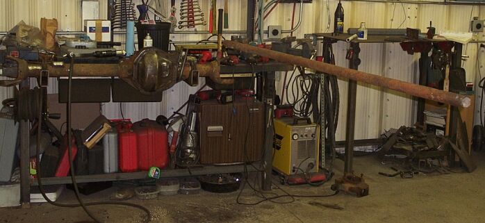 A 7'4" breaker made quick work of the upper kingpin spindles