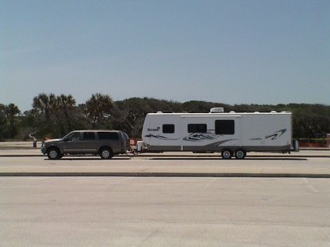 2004 Ford Excursion - Anastasia State Park - gone to the beach!