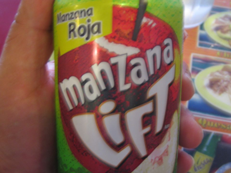 An apple soda... Tasted pretty good
