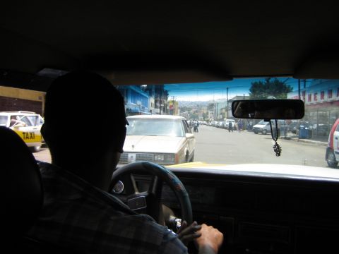 1985 Ford Mustang - Our Cab Driver was Crazy!! Look at how they Drive! This is why I left my Car in the USA.